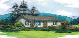 Meadow View Front Perspective
