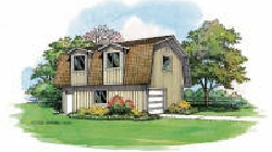 El Grande Barn Front Perspective
