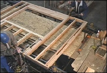 PMHI Walls Panels being framed