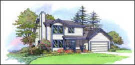 Westlake Front Perspective